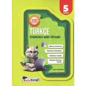 Kafa Dengi Yayınları 5. Sınıf Türkçe Etkinlikli Ders Föyleri