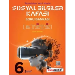 Kafa Dengi Yayınları 6. Sınıf Sosyal Bilgiler Kafası Tümü Video Çözümlü Soru Bankası