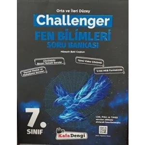 Kafa Dengi Yayınları 7. Sınıf Challenger Fen Bilimleri Soru Bankası