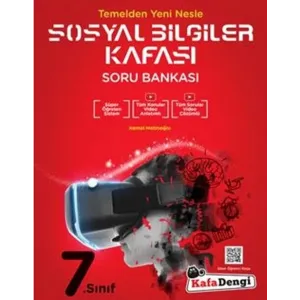 Kafa Dengi Yayınları 7. Sınıf Sosyal Bilgiler Kafası Soru Bankası