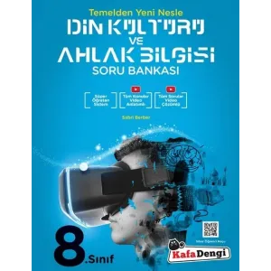Kafa Dengi Yayınları 8. Sınıf Din Kültürü ve Ahlak Bilgisi Kafası Soru Bankası Kafa Dengi Yayınları 8. Sınıf Din Kültürü ve Ahlak Bilgisi Kafası Soru Bankası