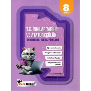 Kafa Dengi Yayınları 8. Sınıf İnkılap Tarihi ve Atatürkçülük Etkinlikli Ders Föyleri