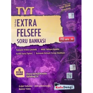 Kafadengi Yayınları TYT Felsefe Extra Soru Bankası