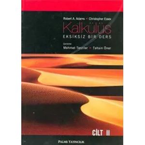 Kalkülüs Eksiksiz Bir Ders Cilt 2