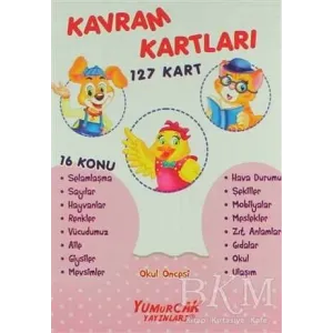 Kavram Kartları 127 Kart