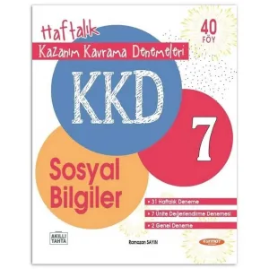 KKD 7. Sınıf Sosyal Bilgiler Haftalık Kazanım Kavrama Denemeleri