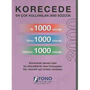 Korecede En Çok Kullanılan 3000 Sözcük