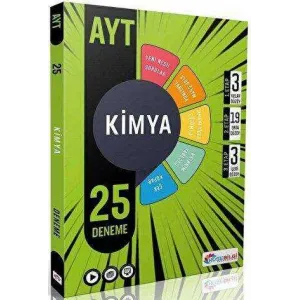Köşebilgi Yayınları 2022 AYT Kimya 25 Branş Denemesi