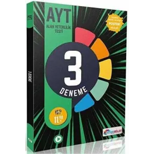 Köşebilgi Yayınları 2022 AYT Video Çözümlü 3 Fasikül Deneme