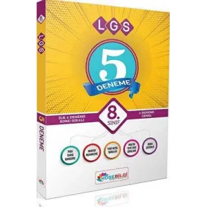 Köşebilgi Yayınları 8. Sınıf LGS 5 Fasikül Deneme Video Çözümlü