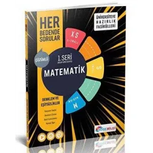 Köşebilgi Yayınları Matematik Her Bedende Sorular Serisi Denklem Ve Eşitsizlikler Çözümlü