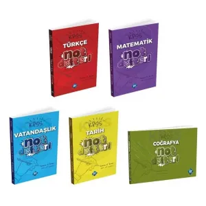 KPSS Konu Anlatımlı Not Defteri Seti