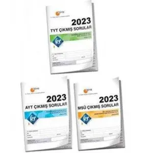KR Akademi Yayınları 2023 TYT - AYT - MSÜ Çıkmış Sorular Tıpkı Basım Kitapçığı