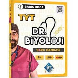 KR Akademi Yayınları 2024 Barış Hoca TYT Dr. Biyoloji Soru Bankası