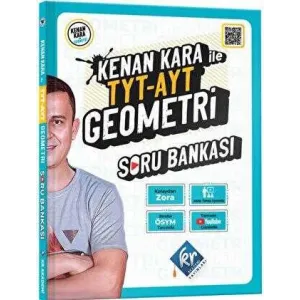 KR Akademi Yayınları 2024 Kenan Kara İle TYT-AYT Geometri Soru Bankası
