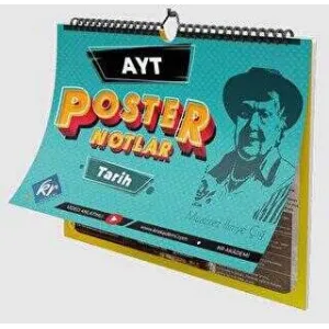 KR Akademi Yayınları AYT Tarih Poster Notlar