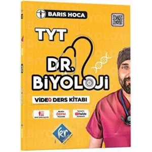KR Akademi Yayınları Barış Hoca TYT Dr. Biyoloji Video Ders Kitabı