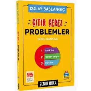 KR Akademi Yayınları Çıtır Çerez Problemler Şenol Hoca