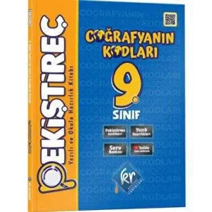 KR Akademi Yayınları Coğrafyanın Kodları 9. Sınıf Coğrafya Pekiştireç Yazılı ve Okula Hazırlık Kitabı