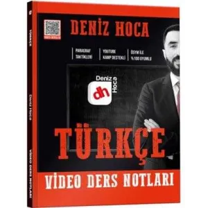 KR Akademi Yayınları Deniz Hoca Tüm Sınavlar İçin Türkçe Video Ders Kitabı