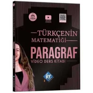 KR Akademi Yayınları Gamze Hoca Türkçenin Matematiği Tüm Sınavlar İçin Paragraf Video Ders Kitabı