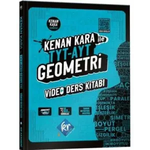 KR Akademi Yayınları Kenan Kara İle TYT-AYT Geometri Video Ders Kitabı
