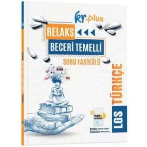 KR Akademi Yayınları KR Plus LGS Relaks Türkçe Soru Fasikülü