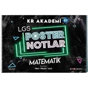 KR Akademi Yayınları LGS Matematik Poster Notları