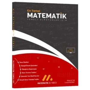 KR Akademi Yayınları Matematik Alfabesi En Temel Matematik