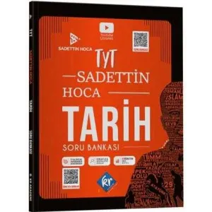 KR Akademi Yayınları Sadettin Hoca TYT Tarih Soru Bankası