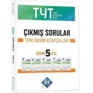 KR Akademi Yayınları TYT Çıkmış Sorular Son 5 Yıl Tıpkı Basım Fasikülleri