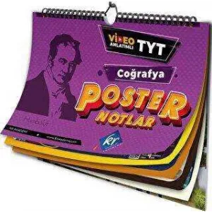 KR Akademi Yayınları TYT Coğrafya Poster Notlar