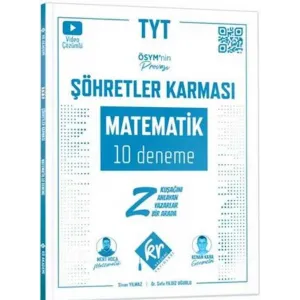 KR Akademi Yayınları TYT Şöhretler Karması Matematik 10 Deneme