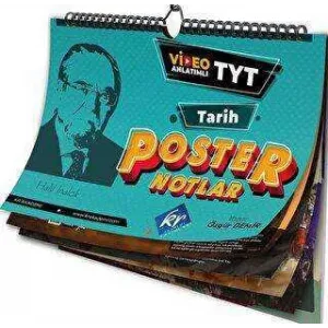 KR Akademi Yayınları TYT Tarih Poster Notlar KR Akademi