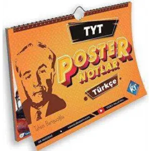 KR Akademi Yayınları TYT Türkçe Poster Notlar