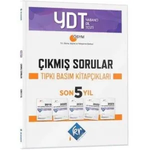 KR Akademi Yayınları YDT Çıkmış Sorular Son 5 Yıl Tıpkı Basım Fasikülleri