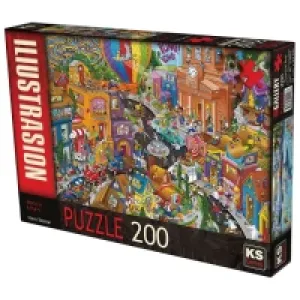 Ks Games Puzzle 200 World İn A Hurry 24005