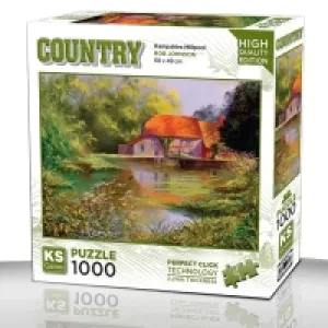 Ks Games Puzzle Yetişkin 1000 Parça Hampshire Millpool 20776