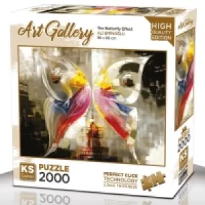 Ks Games Puzzle Yetişkin 2000 Parça Kelebek Etkisi 22528