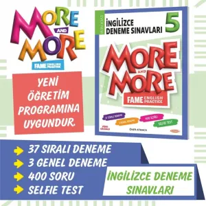 More & More 5 Selfie Test İngilizce Deneme Sınavları