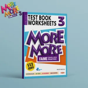 Kurmay ELT More and More English 3 Worksheets Test Book