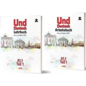 Kurmay Yayınları 2021 Almanca Und Deutsch Lehrbuch A1.1 Teil 1 and Arbeitsbuch A1.1 Teil 1 Kurmay ELT Yayınları