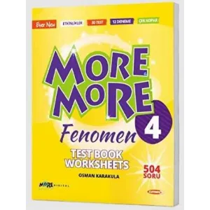 Kurmay Yayınları 4. Sınıf More and More Fenomen Worksheets Testbook