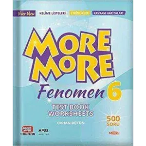 Kurmay Yayınları 6. Sınıf More and More English Fenomen Test Book Worksheets