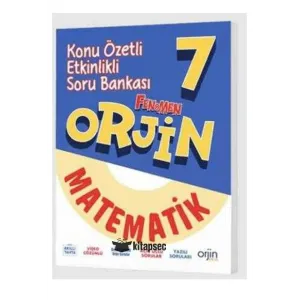 Kurmay Yayınları 7. Sınıf Orjin Matematik Kazanım Odaklı Defter