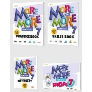 Kurmay Yayınları 7. Sınıf More & More English Practice Book - Dictionary - Skills Book