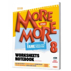 Kurmay Yayınları 8. Sınıf More and More Worksheets Notebook