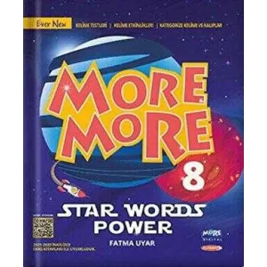 Kurmay Yayınları ELT More and More English 8 Star Words Power