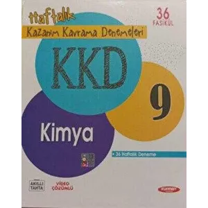 Kurmay Yayınları Fenomen KKD 9 Kimya 36 Fasikül