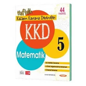 Kurmay Yayınları KKD 5. Sınıf Matematik Haftalık Kazanım Kavrama Denemeleri